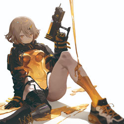 This is a pixiv picture whose title is ハチミツ.