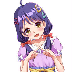 This is a pixiv picture whose title is 涼村さんごちゃん.