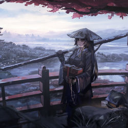 This is a pixiv picture whose title is Happy Dog.