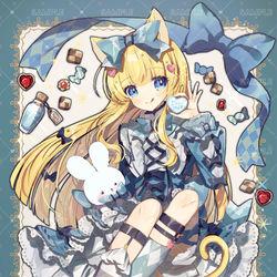 This is a pixiv picture whose title is 💙.