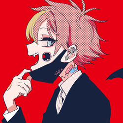 This is a pixiv picture whose title is ヴァンパイア.