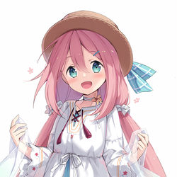 This is a pixiv picture whose title is 白ワンピなでしこ.