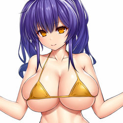 This is a pixiv picture whose title is 水辺のハプニング？.