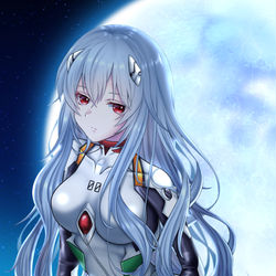This is a pixiv picture whose title is 綾波レイ.