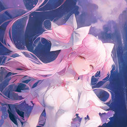 This is a pixiv picture whose title is 流れ星.