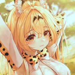 This is a pixiv picture whose title is サーバルちゃん?!.