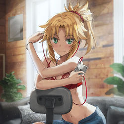 This is a pixiv picture whose title is モードレッドの音楽.