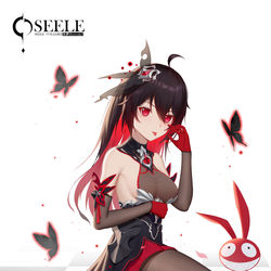 This is a pixiv picture whose title is 希儿吃樱桃.
