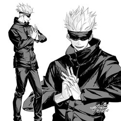 This is a pixiv picture whose title is 呪術廻戦 LOG.