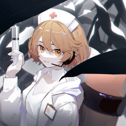 This is a pixiv picture whose title is 小护士.