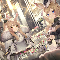 This is a pixiv picture whose title is Arknights EN版　宣伝イラスト.