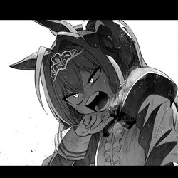 This is a pixiv picture whose title is 2着のダイワスカーレット.