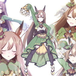 This is a pixiv picture whose title is ダイヤちゃんでうまぴょい！.