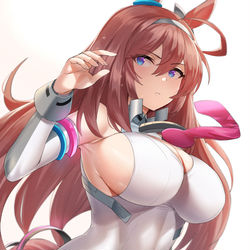 This is a pixiv picture whose title is ミホノブルボン.