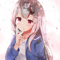 This is a pixiv picture whose title is 百鬼あやめ.