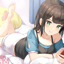 This is a pixiv picture whose title is 返信待ちちゃん.
