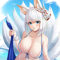 This is a pixiv picture whose title is 加賀.