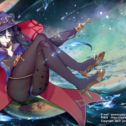 This is a pixiv picture whose title is モナ.