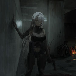 This is a pixiv picture whose title is AK-15.