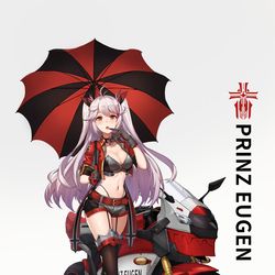 This is a pixiv picture whose title is プリンツ・オイゲン.