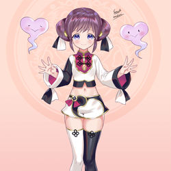 This is a pixiv picture whose title is チャイナネクロマンサーちゃん.