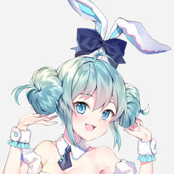 This is a pixiv picture whose title is 🐰.