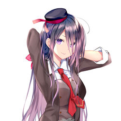 This is a pixiv picture whose title is 帰ってきた有明！（場所的な）.