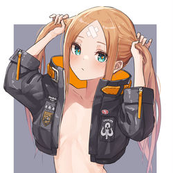 This is a pixiv picture whose title is 手ツインテあび.