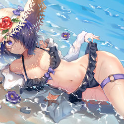 This is a pixiv picture whose title is 明日方舟絮雨.