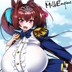 This is a pixiv picture whose title is ダイワスカーレット.