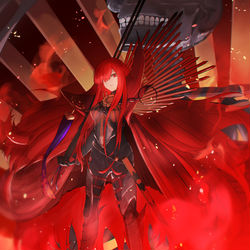 This is a pixiv picture whose title is 魔王.