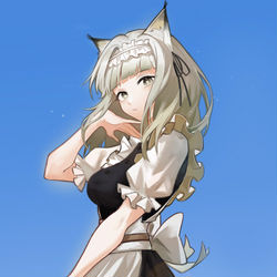 This is a pixiv picture whose title is Arknights 凯尔希.