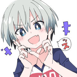 This is a pixiv picture whose title is 宇崎ちゃん.