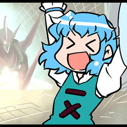 This is a pixiv picture whose title is がんばれ小傘さん 2491 ボツ絵.