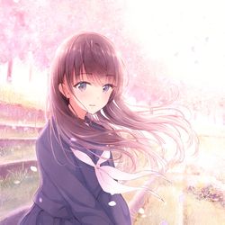 This is a pixiv picture whose title is 春色.