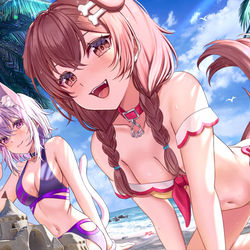 This is a pixiv picture whose title is Un nouvel été.