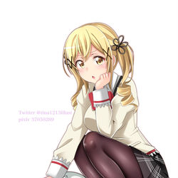 This is a pixiv picture whose title is バンドリ 市ヶ谷有咲 巴マミ制服コスプレ.