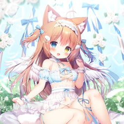 This is a pixiv picture whose title is 天使なこまこちゃん.