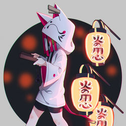 This is a pixiv picture whose title is 瞑.