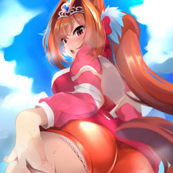 This is a pixiv picture whose title is ダイワスカーレット.