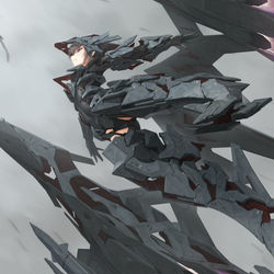 This is a pixiv picture whose title is BEA-317F Aitvaras 【アイトヴァラス】.