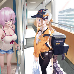 This is a pixiv picture whose title is デリバリーアビーちゃん.