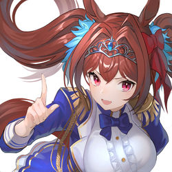 This is a pixiv picture whose title is 私が一番！.