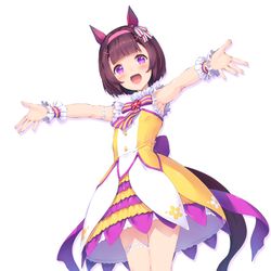 This is a pixiv picture whose title is ニシノフラワー.