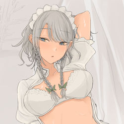 This is a pixiv picture whose title is 咲夜さんと♡.
