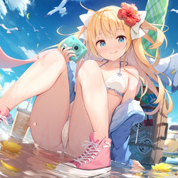 This is a pixiv picture whose title is Summer trip !.