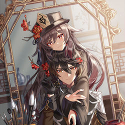 This is a pixiv picture whose title is 原神.