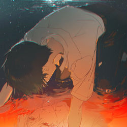 This is a pixiv picture whose title is 補完.