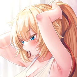 This is a pixiv picture whose title is かみをむすびっちゃまさん.