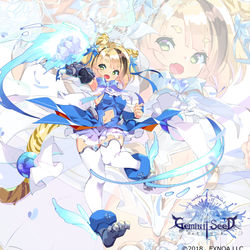 This is a pixiv picture whose title is 【ジェミニシード】SSRフーラン【魔導少女】.